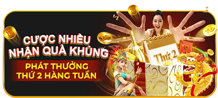 Hoàn trả hàng tuần cho game bắn cá